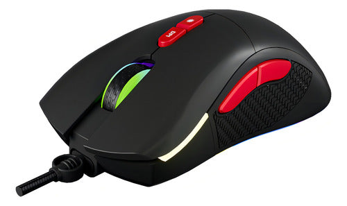 Mouse Gamer Usb Rgb Rainbow 7 Botões 7200dpi Aoc