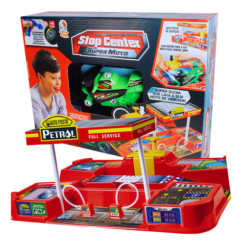 Lua De Cristal Stop Center Moto 638 - Preto Brinquedo