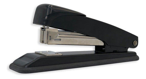 Grampeador De Aço 13cm Até 20 Folhas