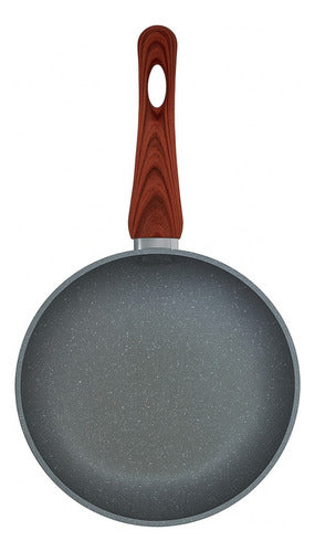 Frigideira Quality House Antiaderente Cukitop 24cm Preta