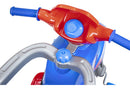 Triciclo Infantil Maral Trail Vermelho/azul Com Pedal