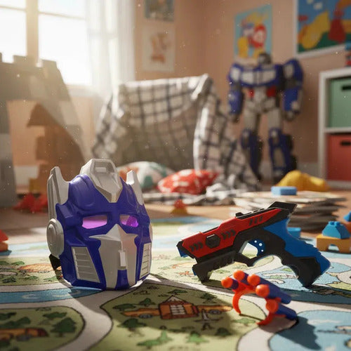 Pistola Lança Dardos Well Kids X-force Transformers