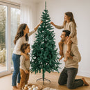 Árvore De Natal Pinheiro 1,80m 720 galhos  Verde